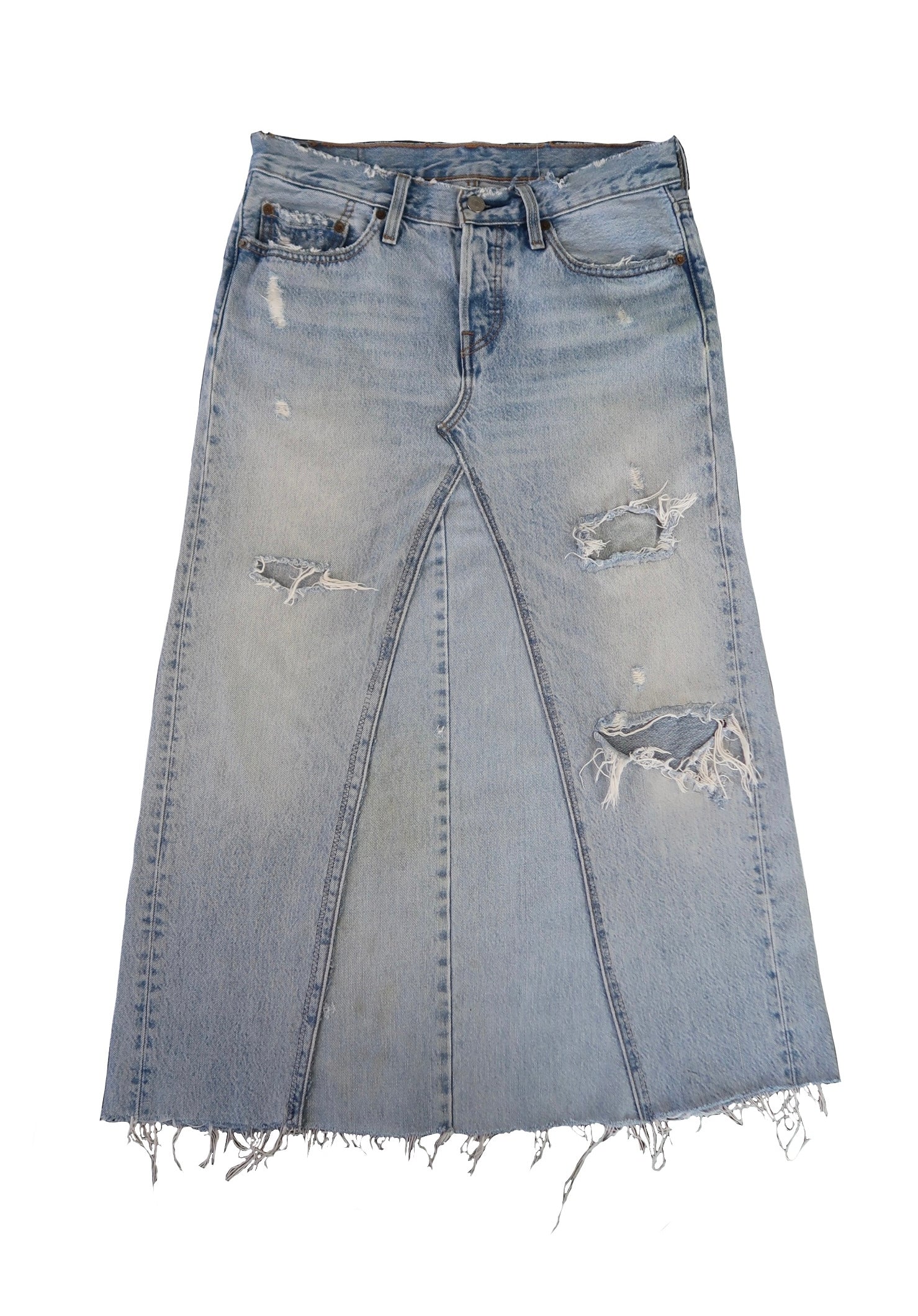 Levi's reworked denim skirt hotsell