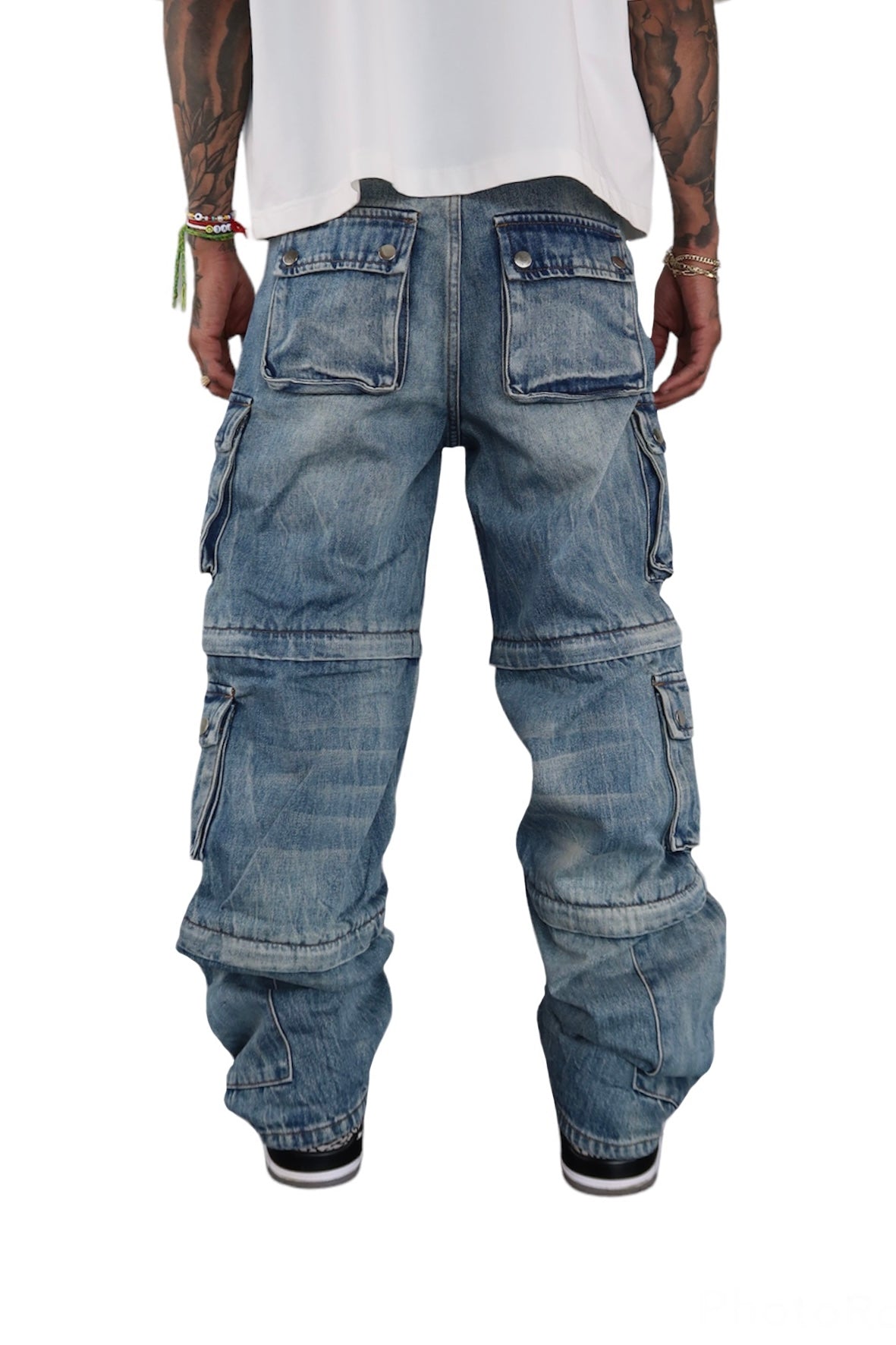 Denim Cargos