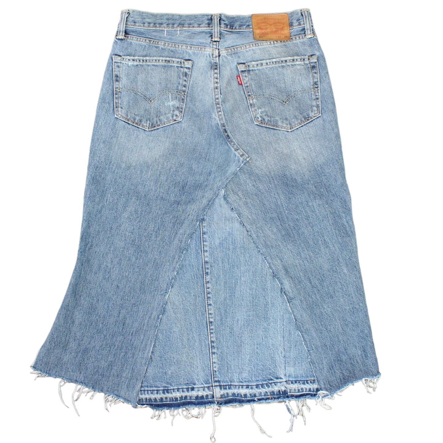 Reworked Levi’s Skirt