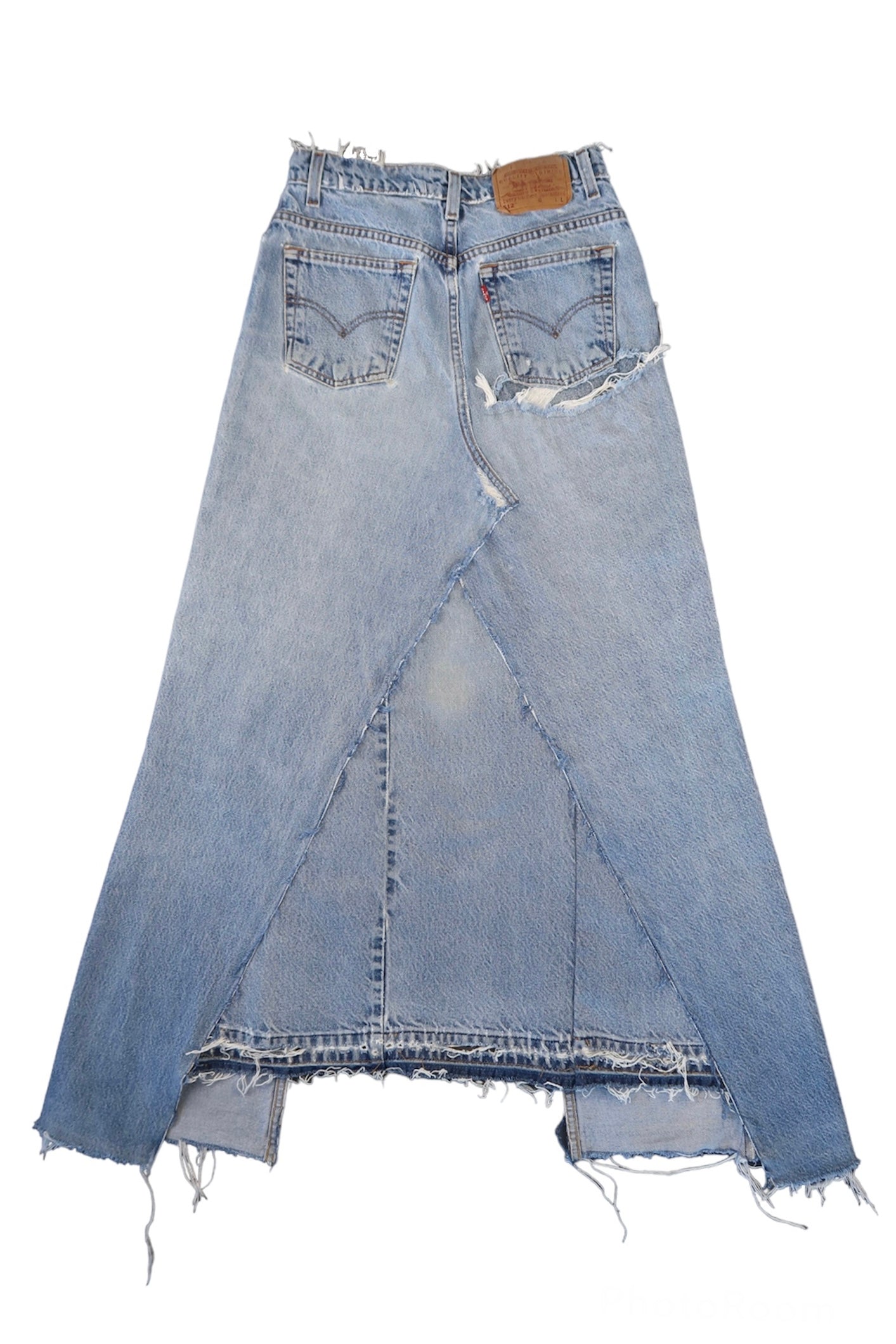 Reworked Levi’s Skirt
