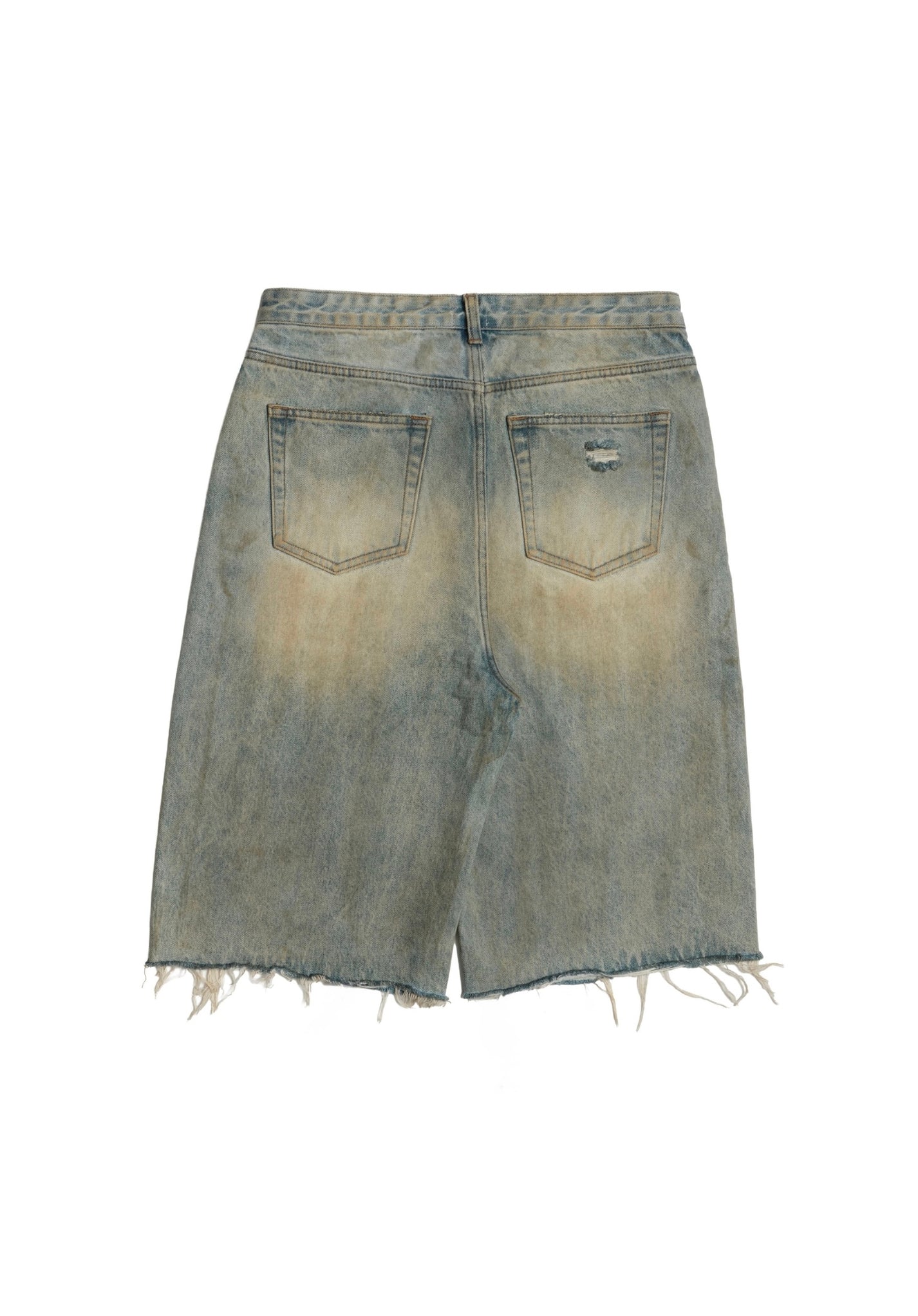Denim Cutoff Capris