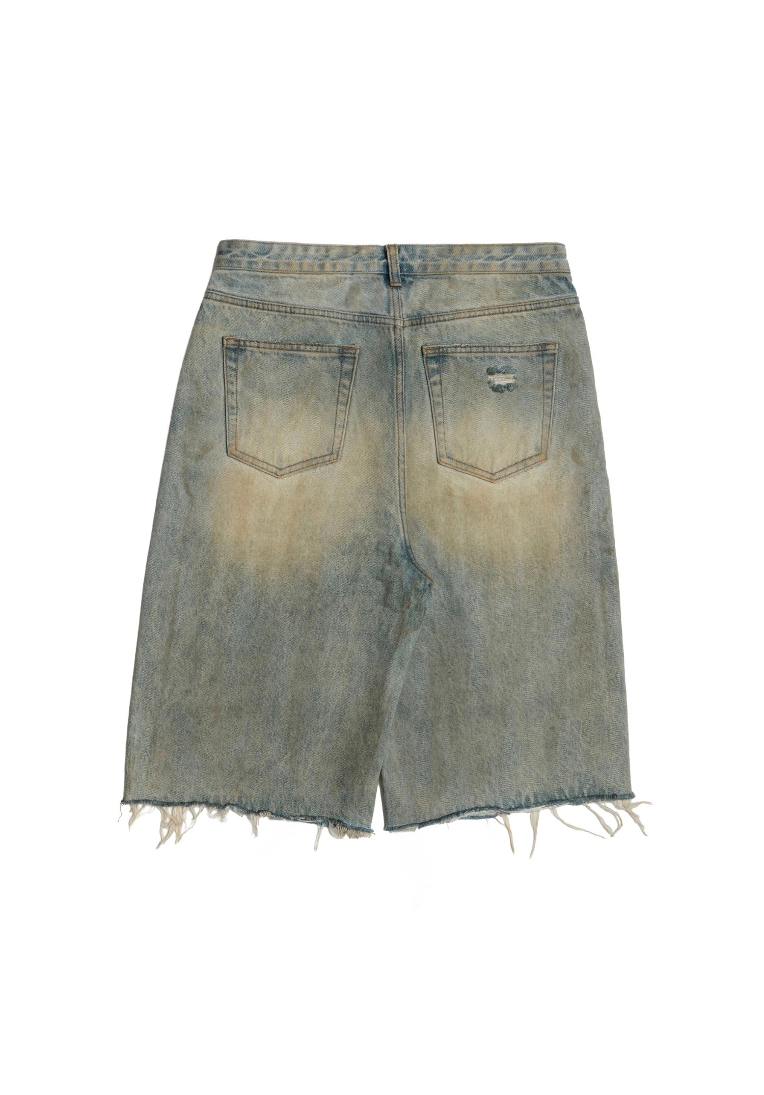 Denim Cutoff Capris