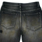 Patchwork Flare Denim