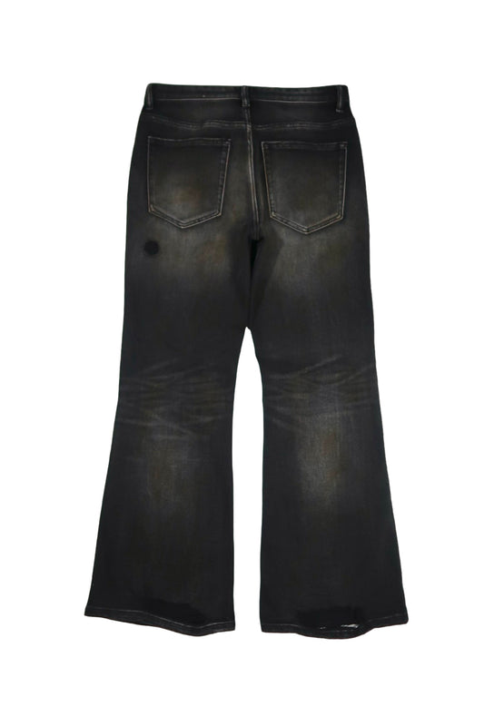 Patchwork Flare Denim