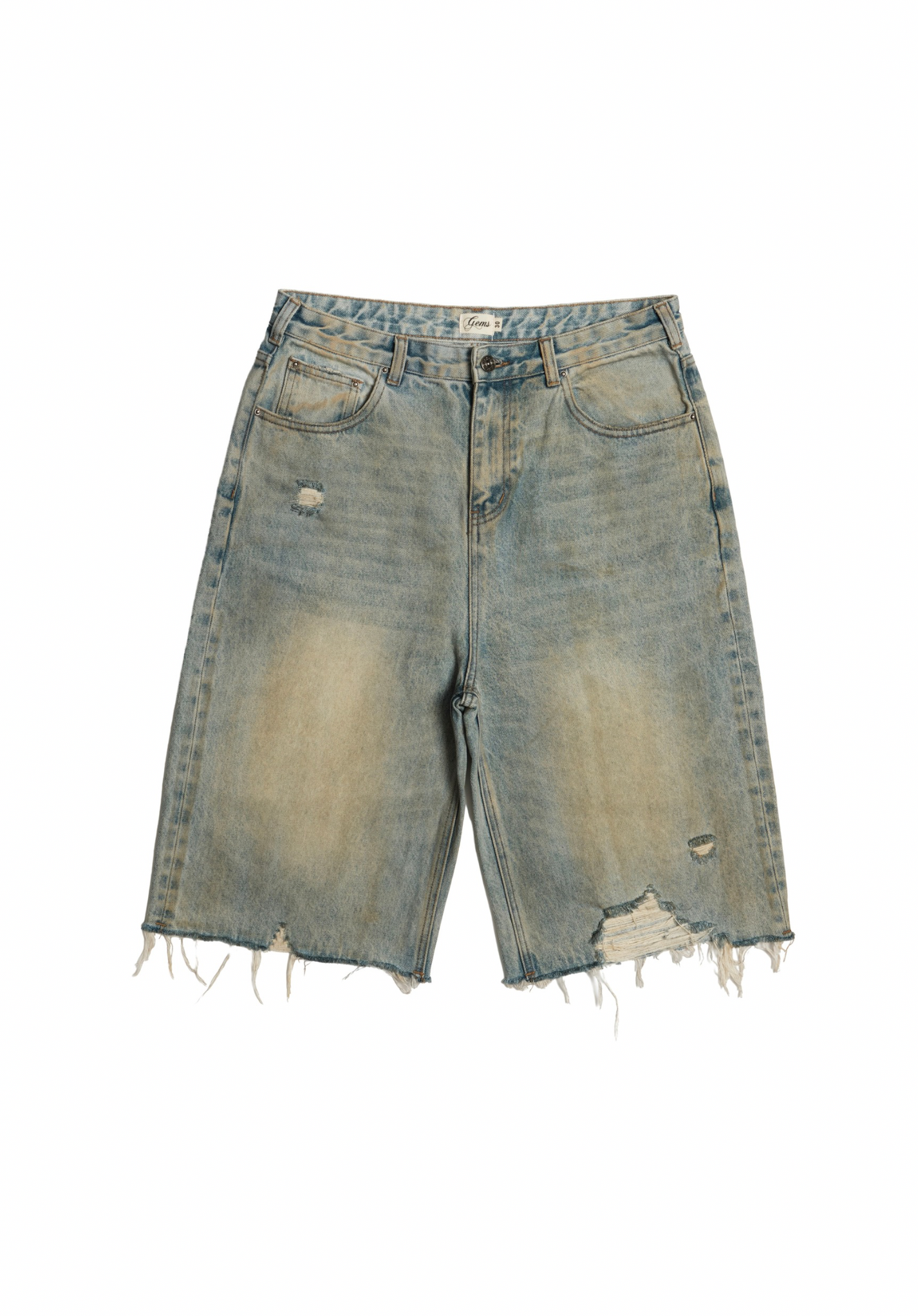 Denim Cutoff Capris