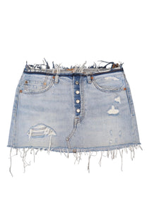 Reworked Levi’s Mini Skirt