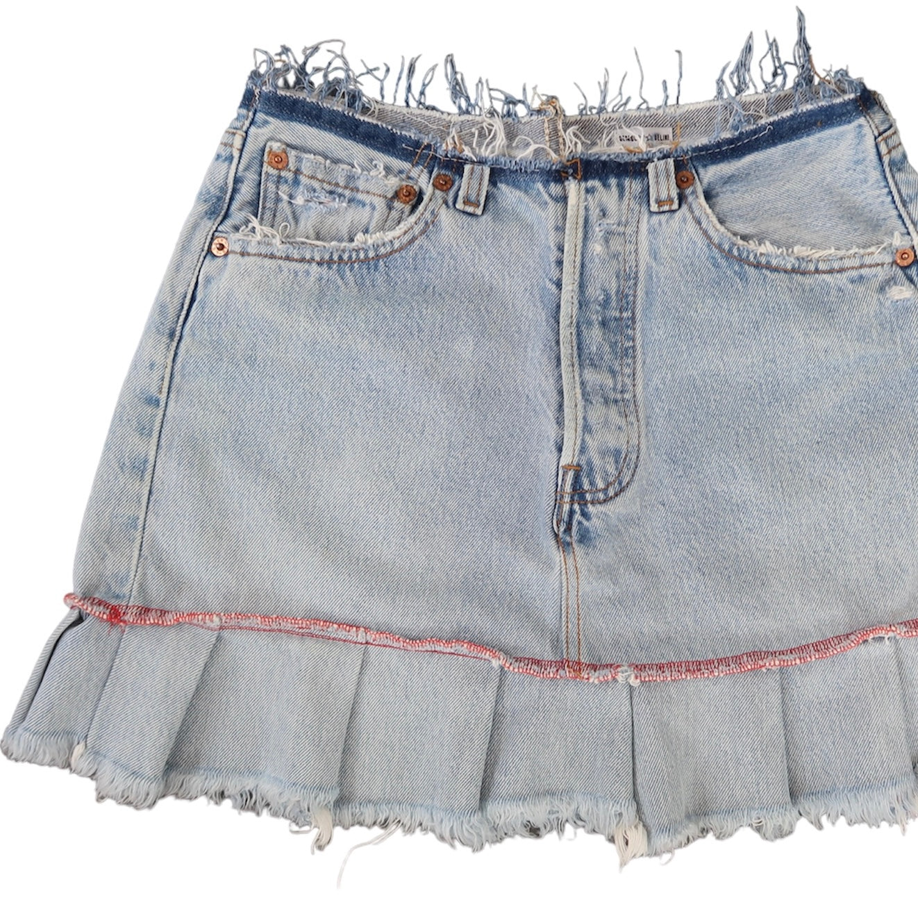 Reworked Levi’s Mini Skirt