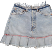 Reworked Levi’s Mini Skirt