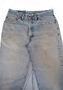 Reworked Levi’s Skirt