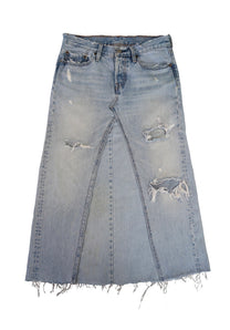 Reworked Levi’s Skirt