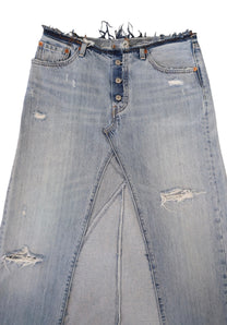 Reworked Levi’s Skirt