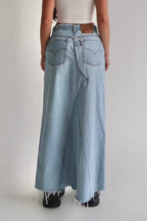 Reworked Levi’s Skirt