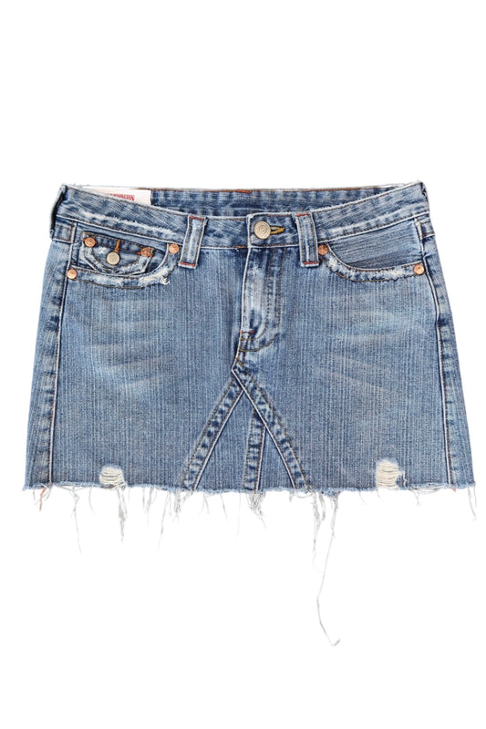 Vintage True Religion Mini Skirt