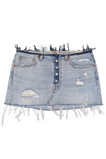 Reworked Levi’s Mini Skirt