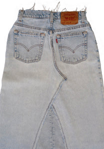 Reworked Levi’s Skirt