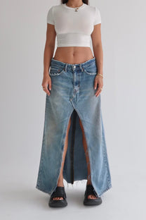 Reworked Levi’s Skirt