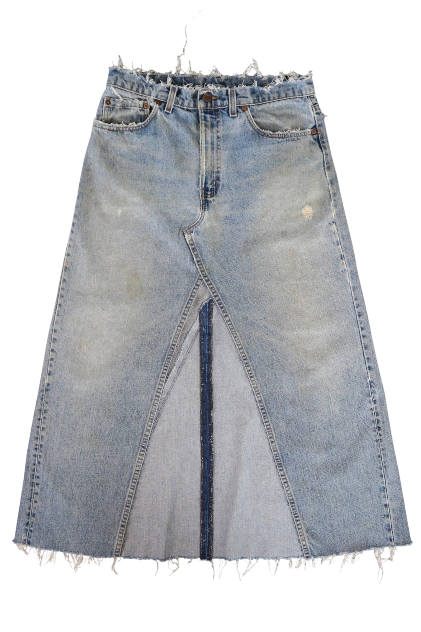 Reworked Levi’s Skirt