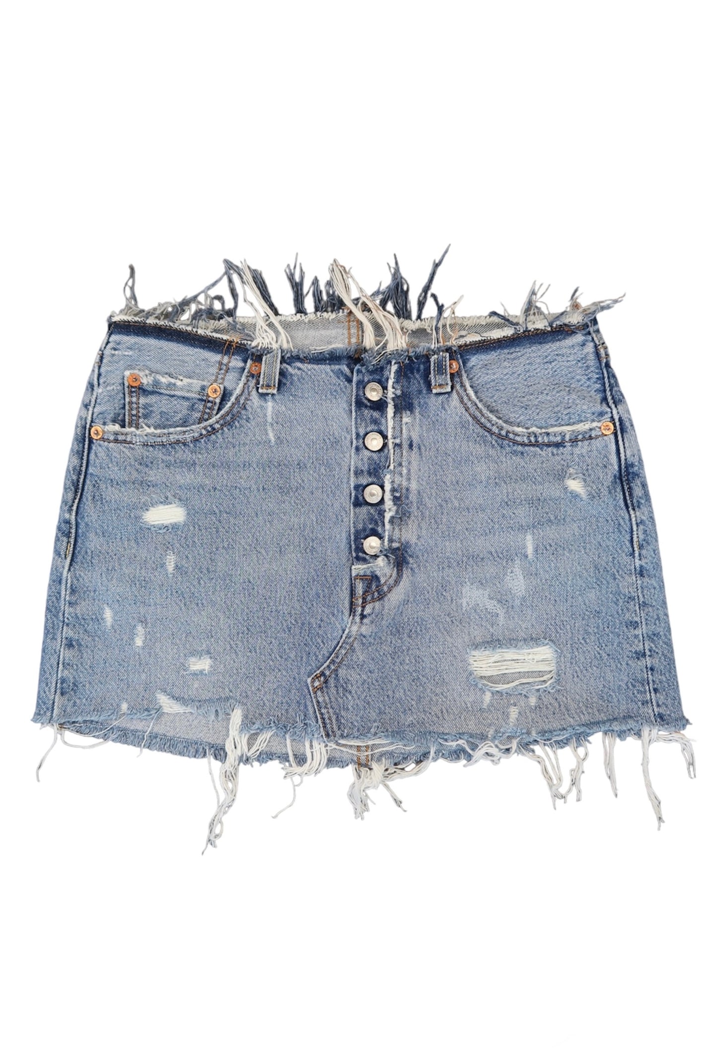 Reworked Levi’s Mini Skirt