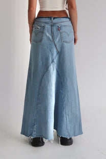 Reworked Levi’s Skirt