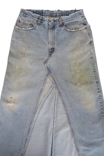 Reworked Levi’s Skirt
