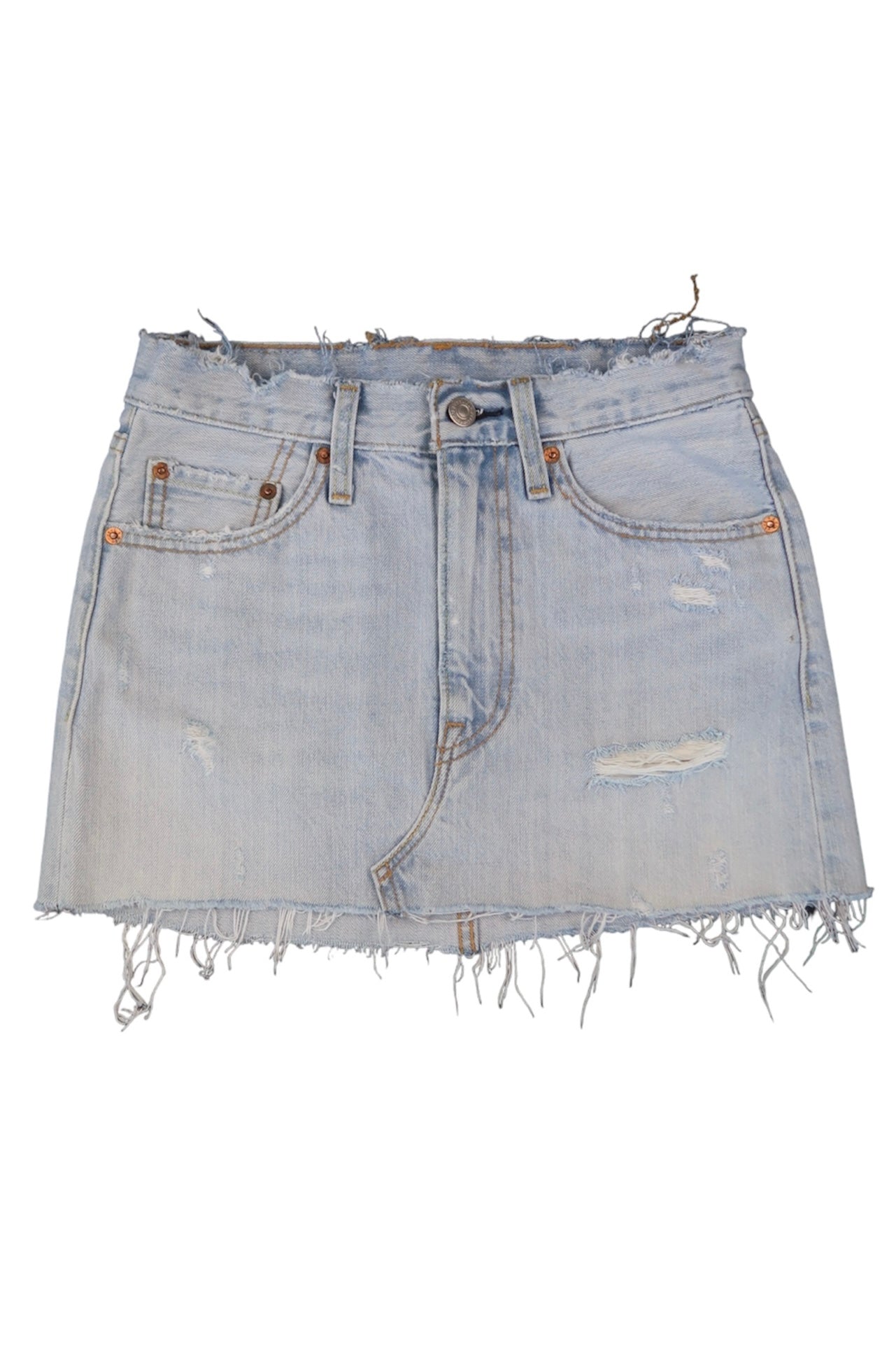 Reworked Levi’s Mini Skirt