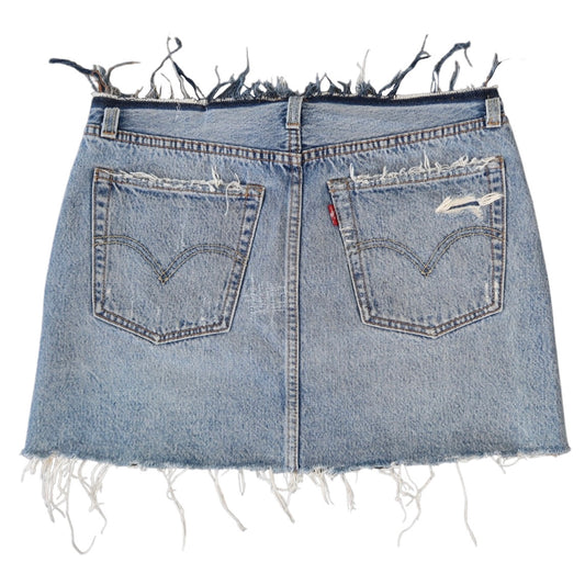 Reworked Levi’s Mini Skirt