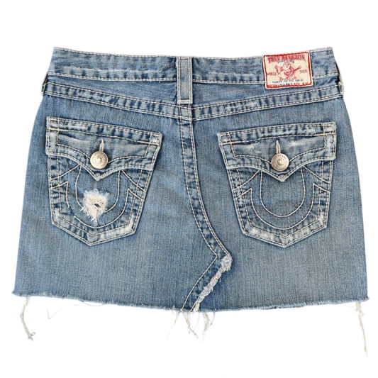 Vintage True Religion Mini Skirt