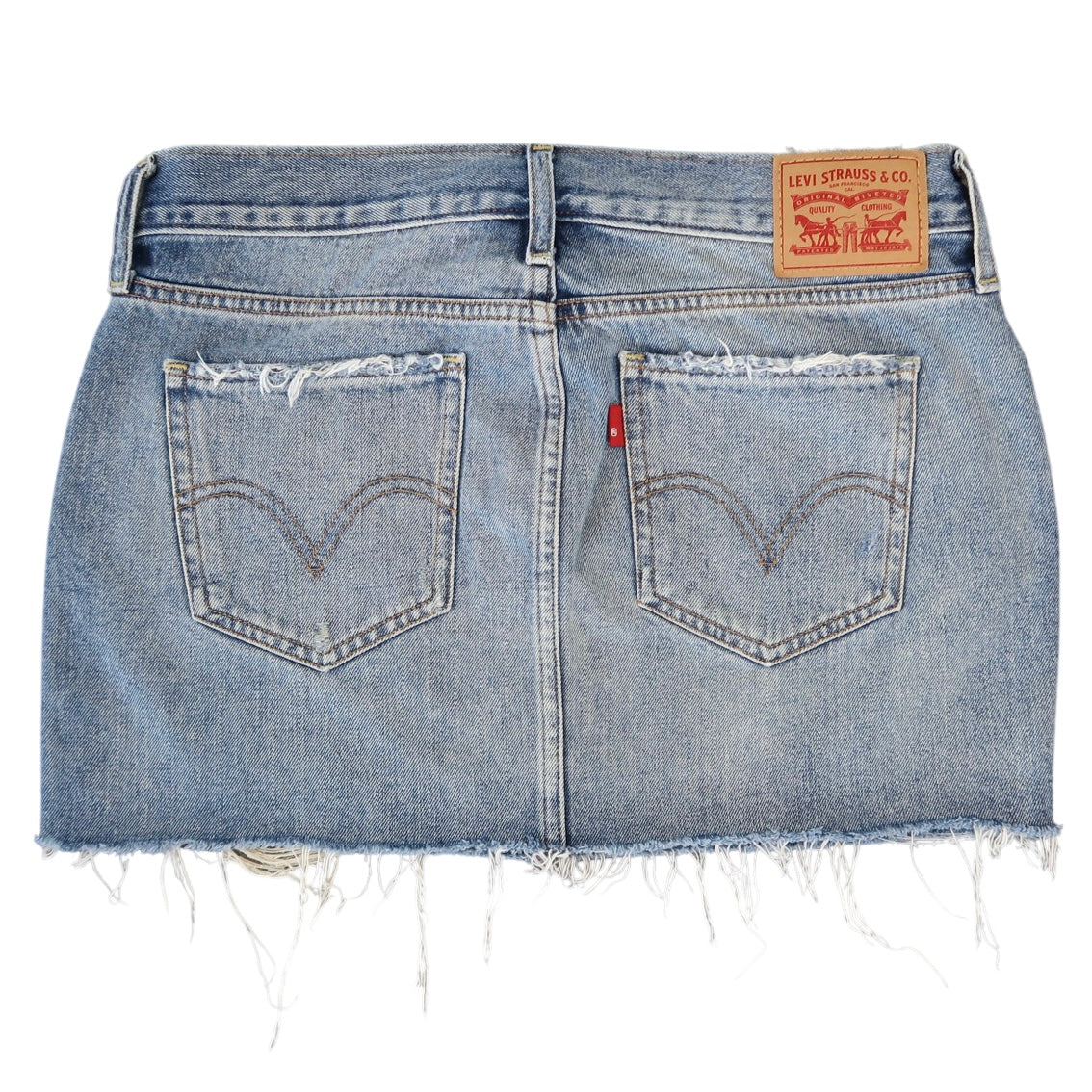 Reworked Levi’s Mini Skirt