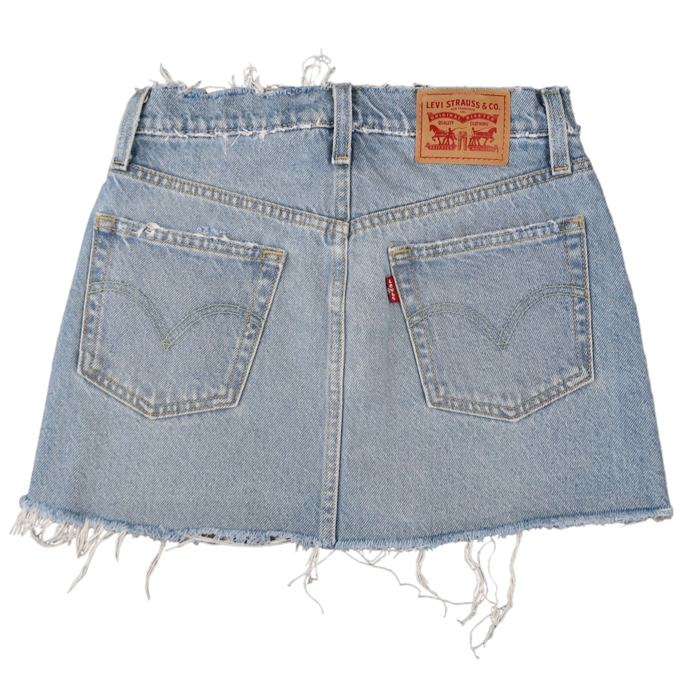 Reworked Levi’s Mini Skirt