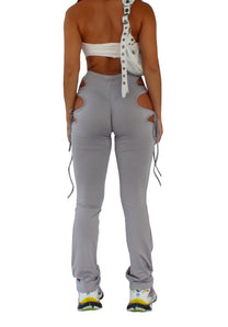 Cut-Out Stretch Pants