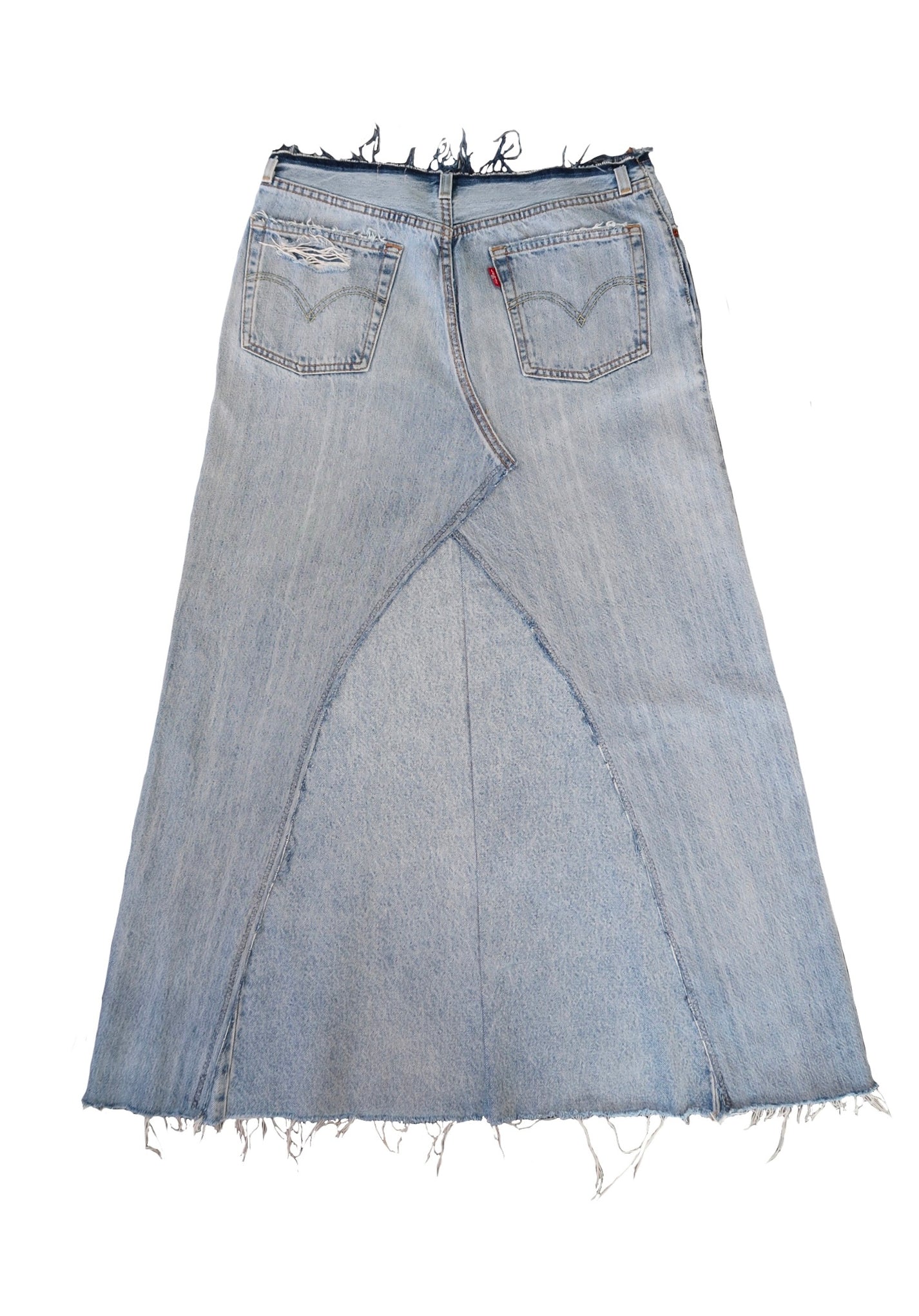 Reworked Levi’s Skirt