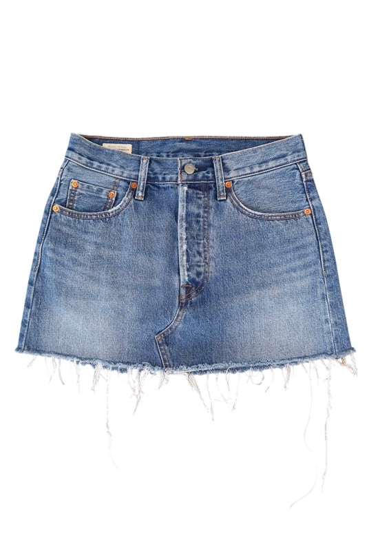 Reworked Levi’s Skirt