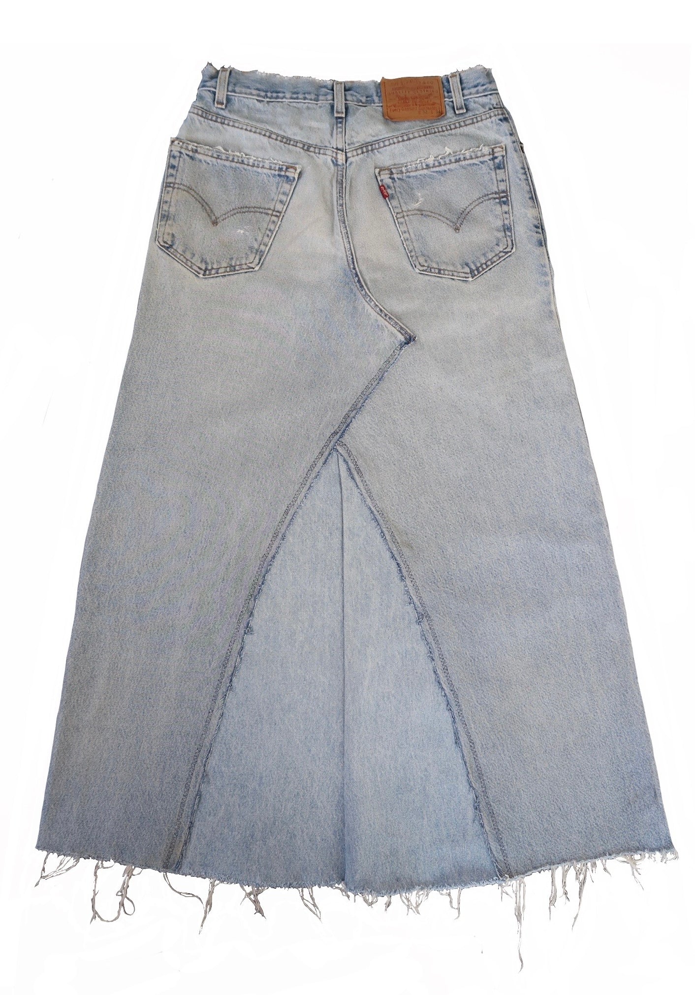 Reworked Levi’s Skirt