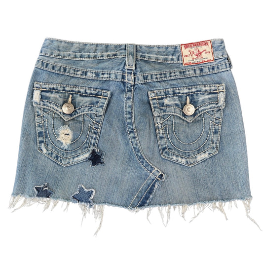 Vintage True Religion Mini Skirt