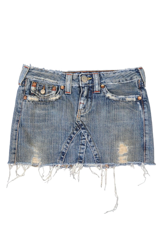 Vintage True Religion Mini Skirt