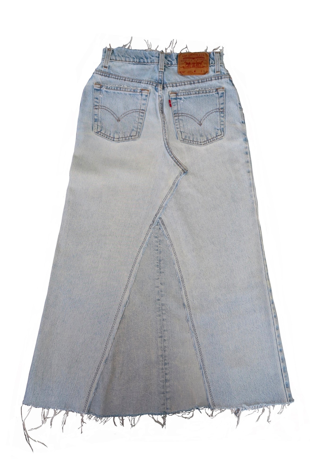 Reworked Levi’s Skirt