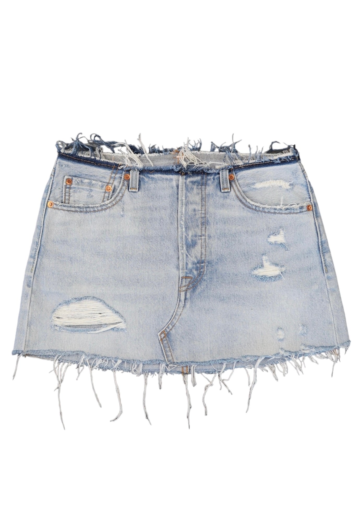 Reworked Levi’s Mini Skirt