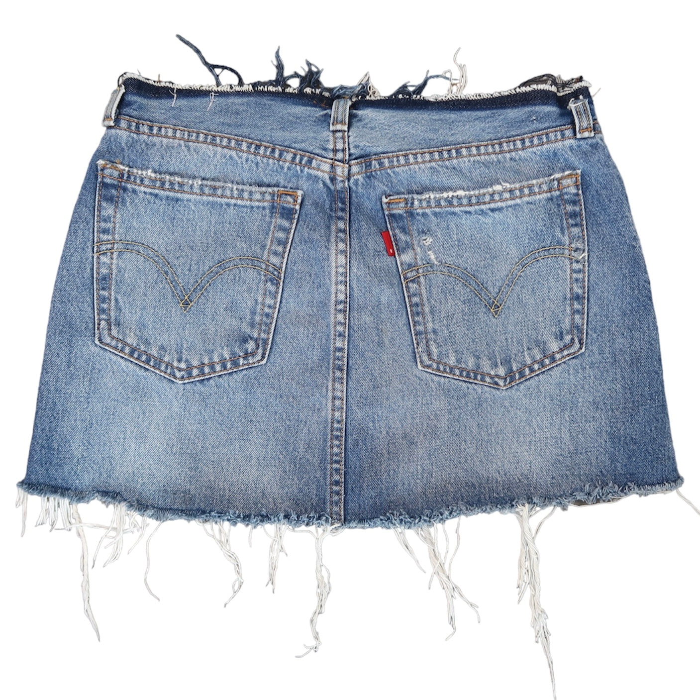 Reworked Levi’s Mini Skirt