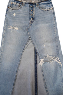 Reworked Levi’s Skirt