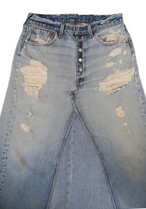 Reworked Levi’s Skirt