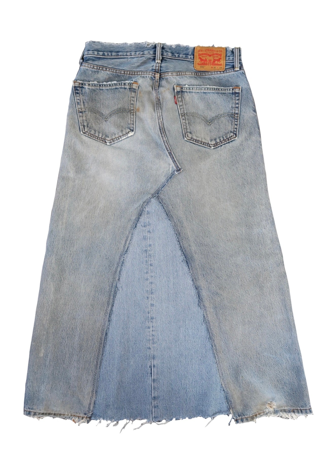 Reworked Levi’s Skirt