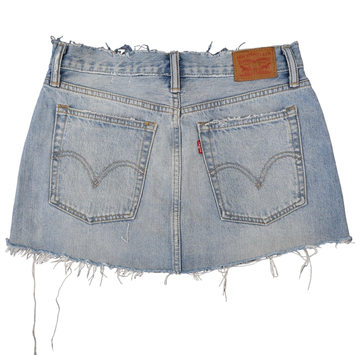Reworked Levi’s Mini Skirt