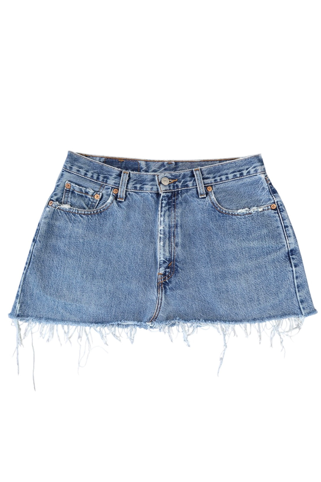 Reworked Levi’s Skirt