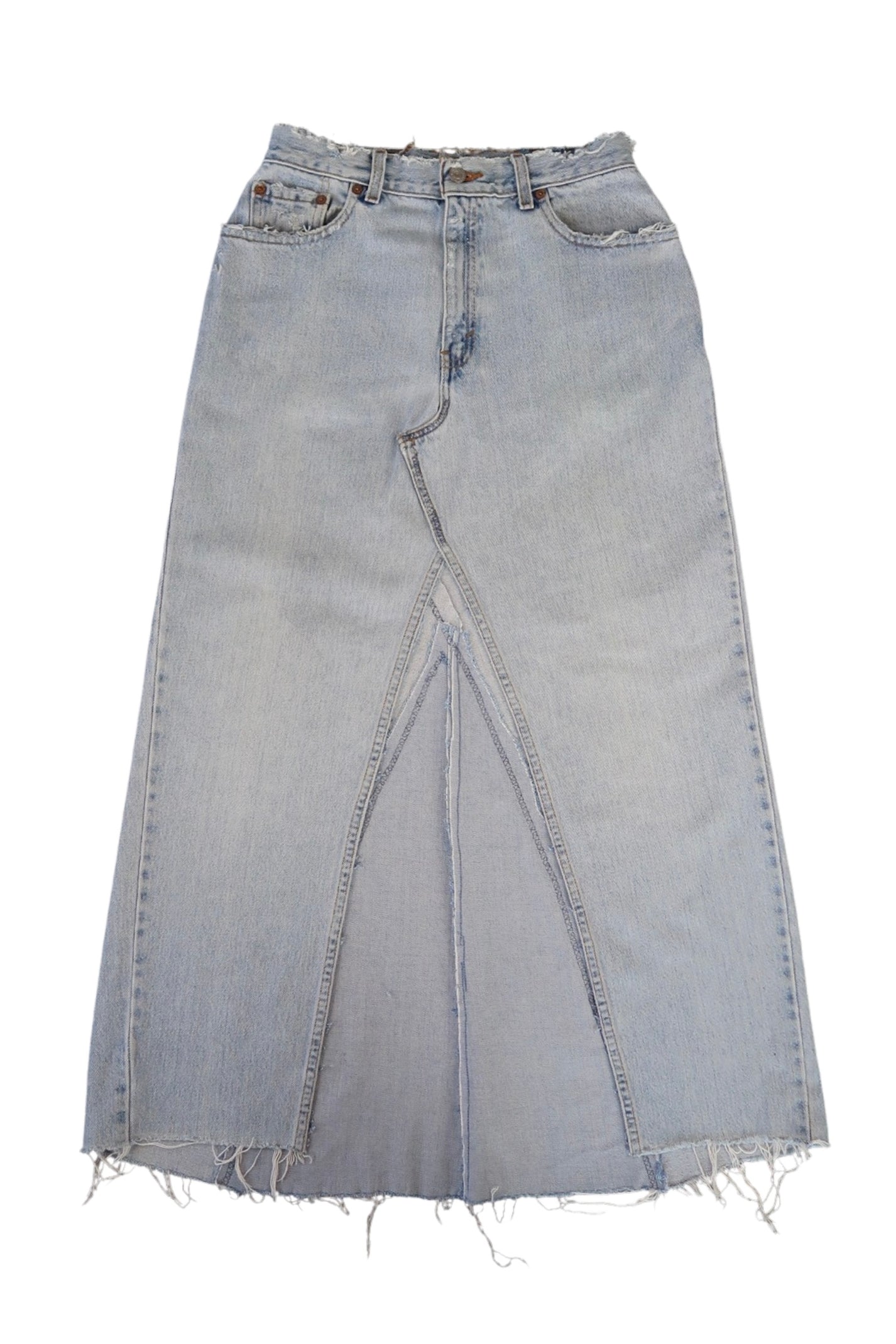Reworked Levi’s Skirt