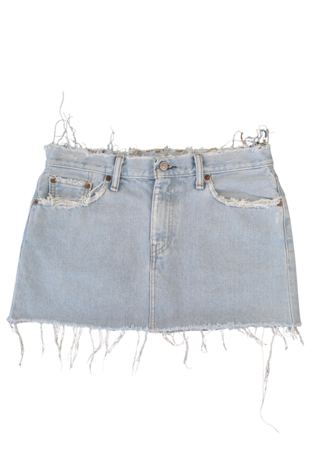Reworked Levi’s Mini Skirt