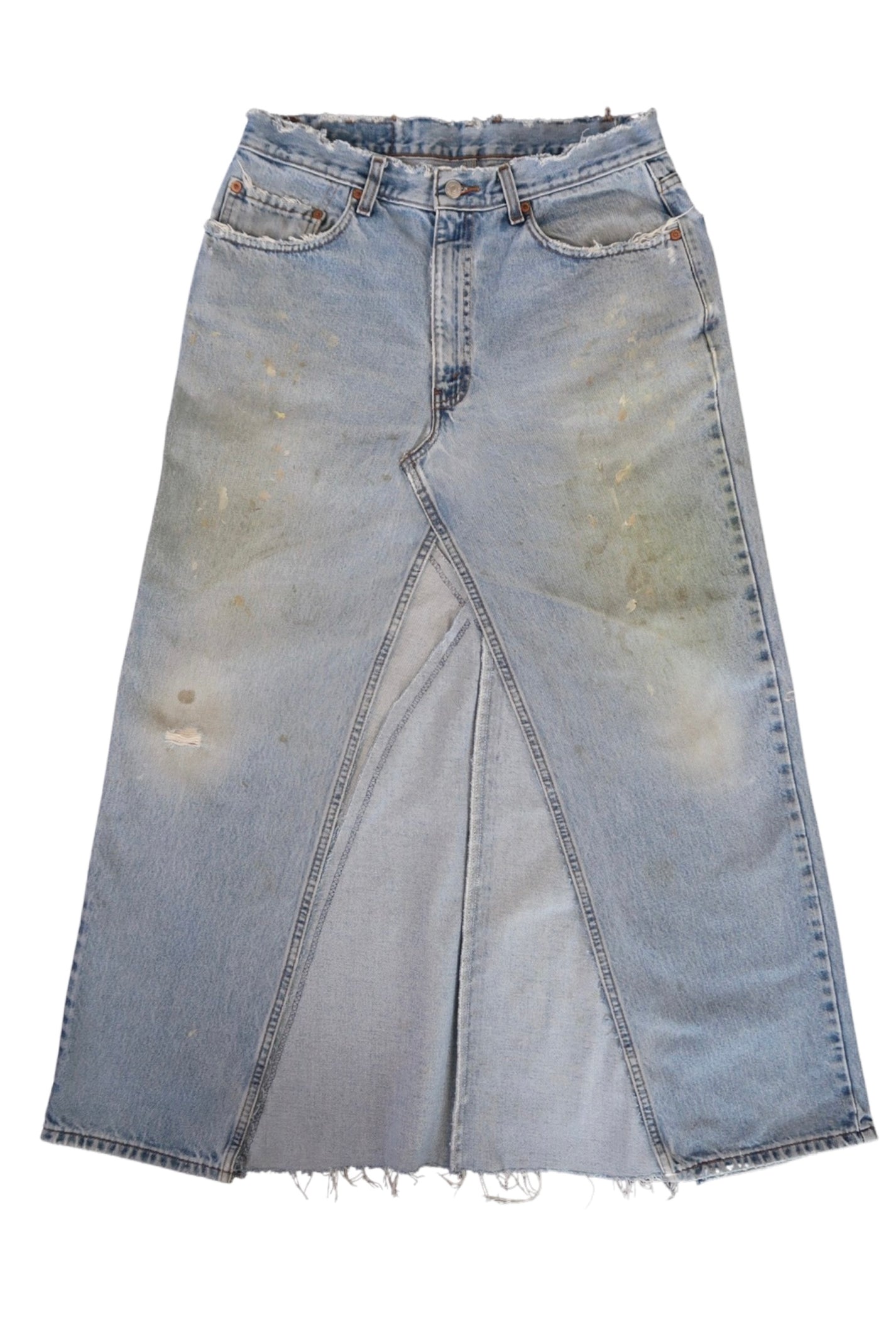 Reworked Levi’s Skirt