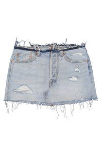 Reworked Levi’s Mini Skirt