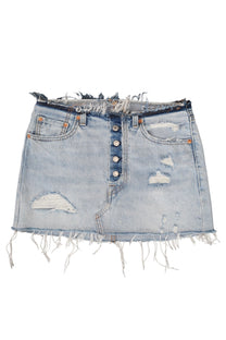 Reworked Levi’s Mini Skirt