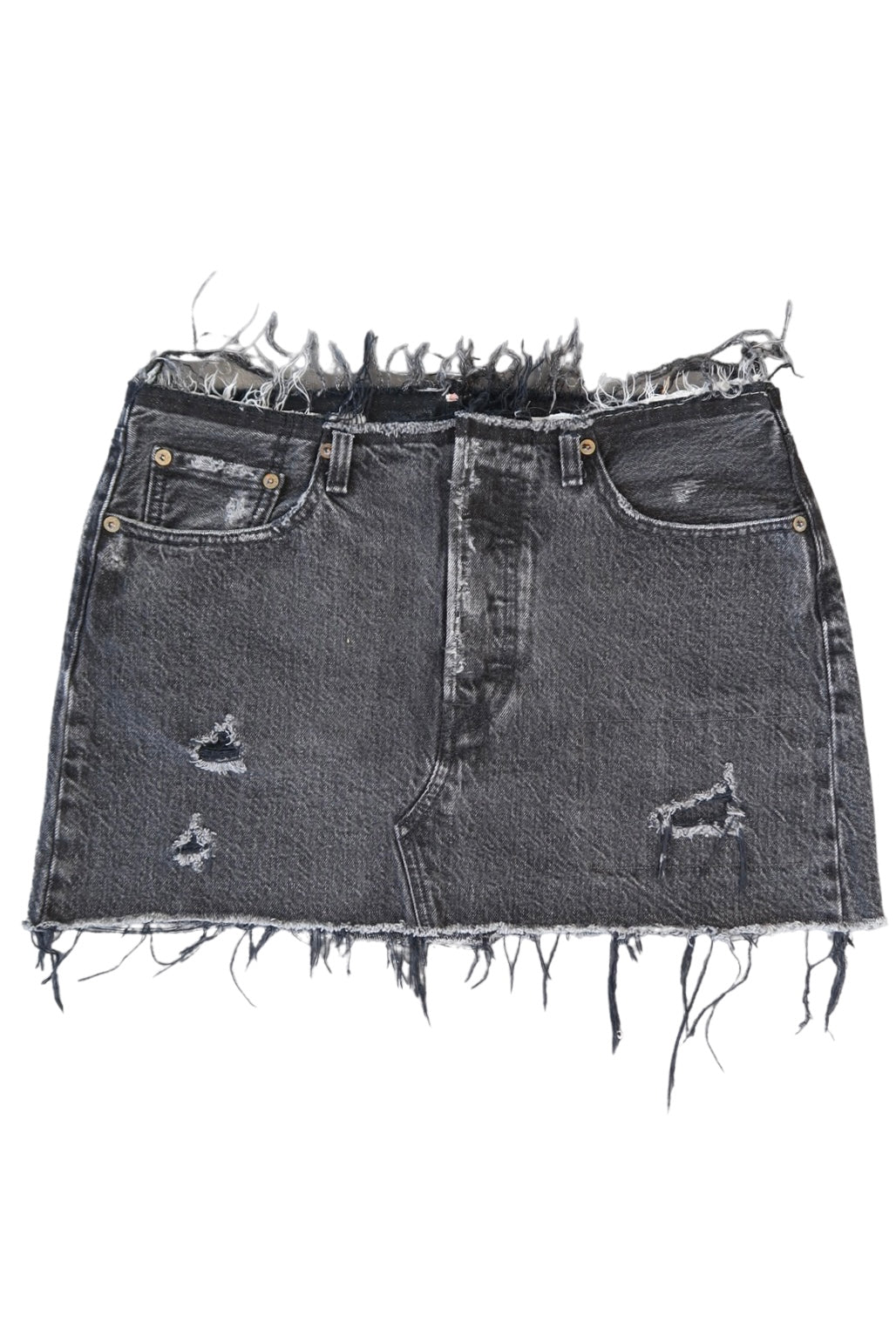 Reworked Levi’s Mini Skirt