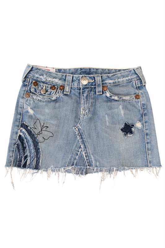 Vintage True Religion Mini Skirt